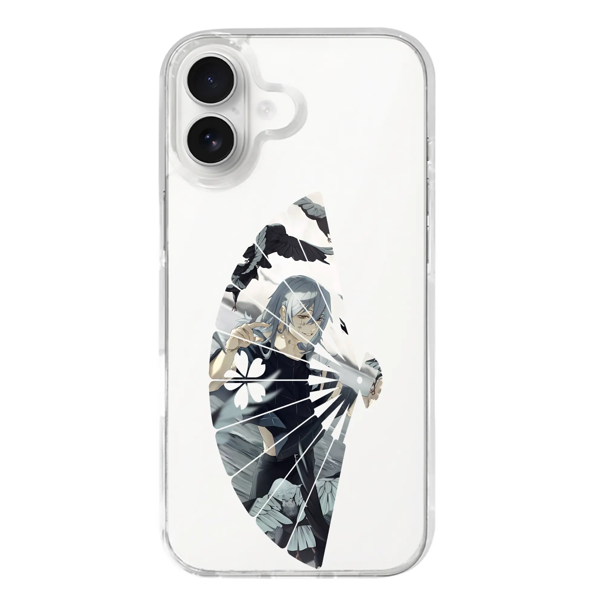 呪術廻戦 グッズ,真人 - iPhone 17シリーズ 透明スマホケース – 薄型・耐衝撃・精密フィット保護カバー